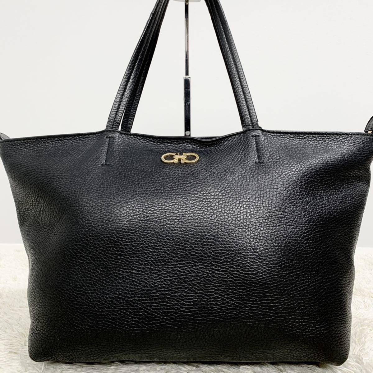 1円〜 良品 フェラガモ Salvatore Ferragamo メンズ ビジネス トート