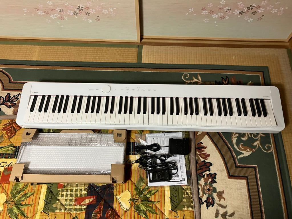 CASIO カシオ 電子ピアノ Privia PX-S1000 WE 超美品 21年製 電子ピアノ