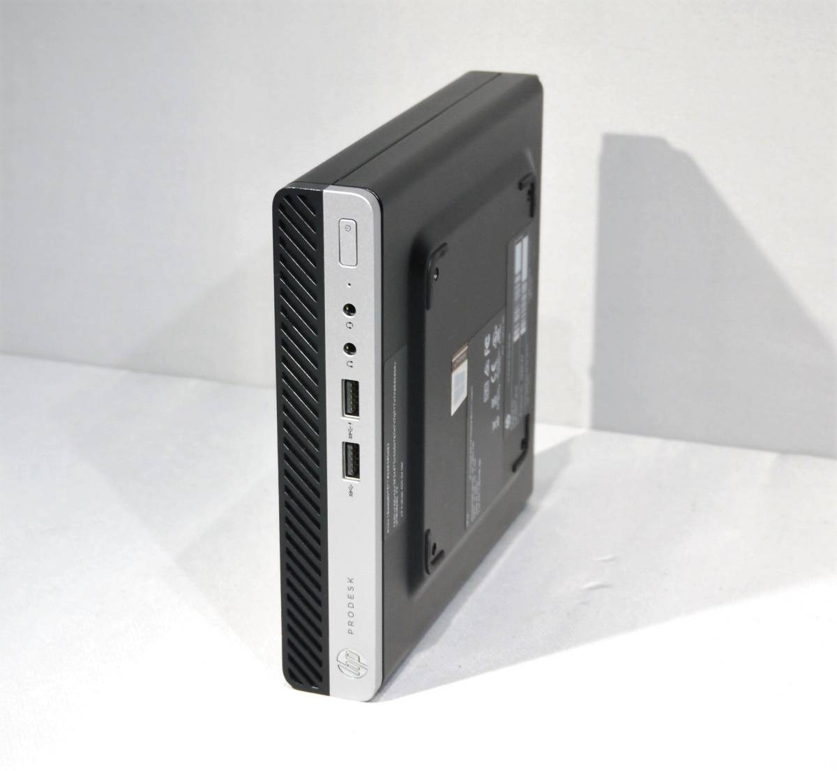 ◇超小型＆超高速動作＆W11快適設定 / 美品 ProDesk400G4-DM / Ci3-8100T /