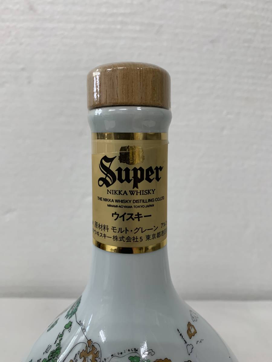 注目 古酒 ジャパニーズウイスキー NIKKA スーパーニッカウイスキー