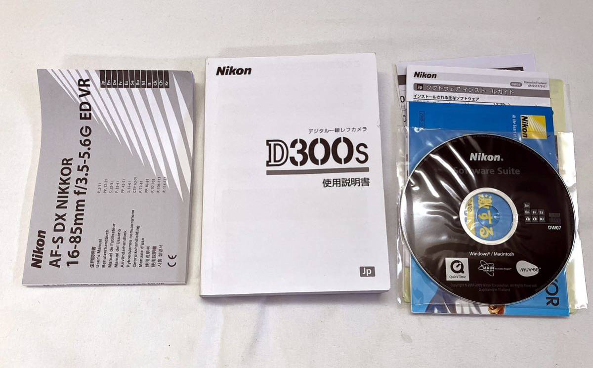 P01305△動作品 Nikon ニコン D300s デジタル一眼レフカメラ AF-S 