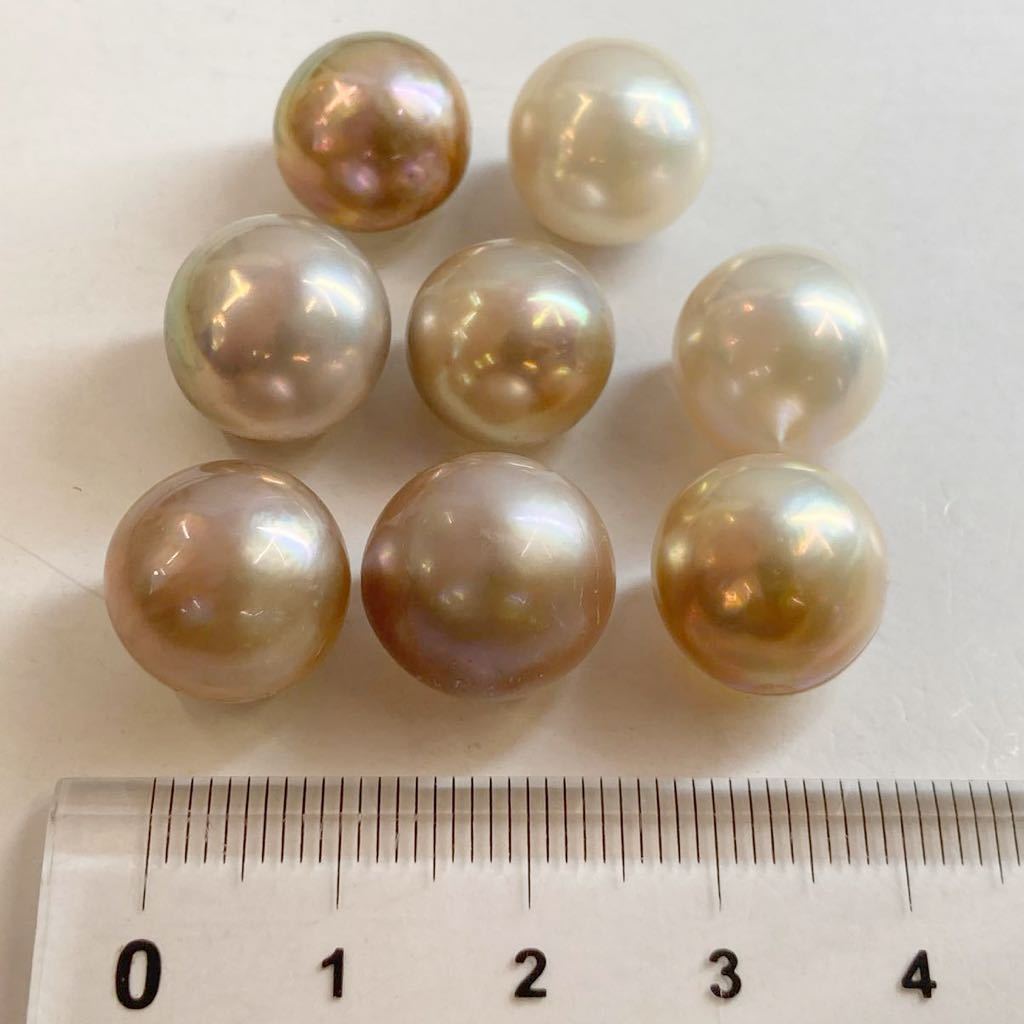Shimoe]最落無し！1円～11．1mm 南洋ゴールデンパールルース