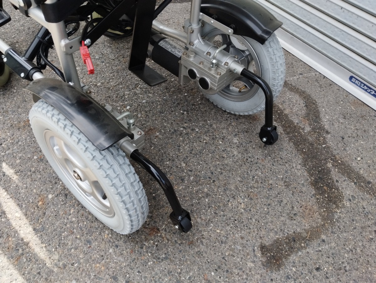 ○①電動車いす HAPPINESS MOVE-S YA317A/B 車イス 介護用品 自走用 