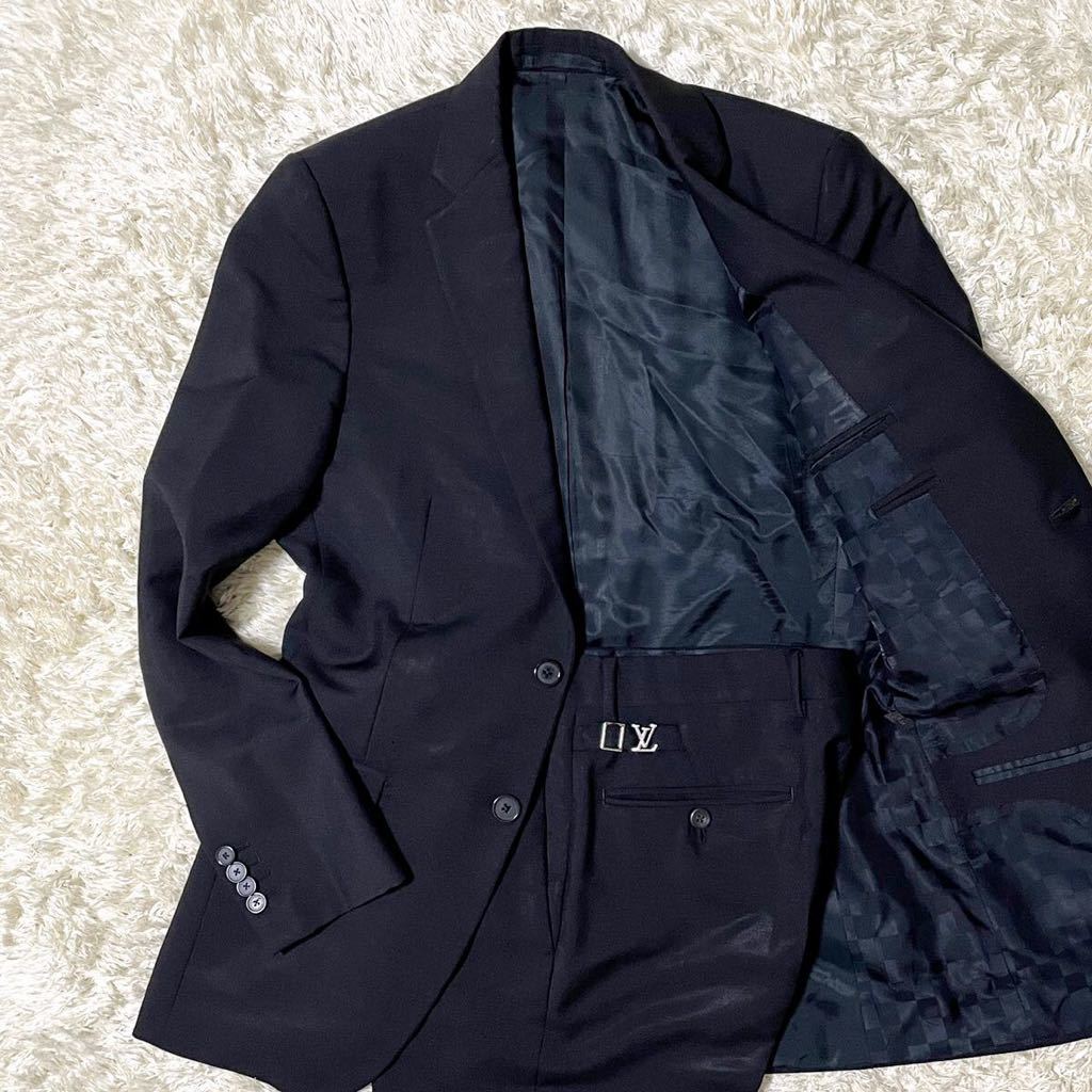 美品○LOUIS VUITTON ルイ ヴィトン スーツ セットアップ 内側 ダミエ