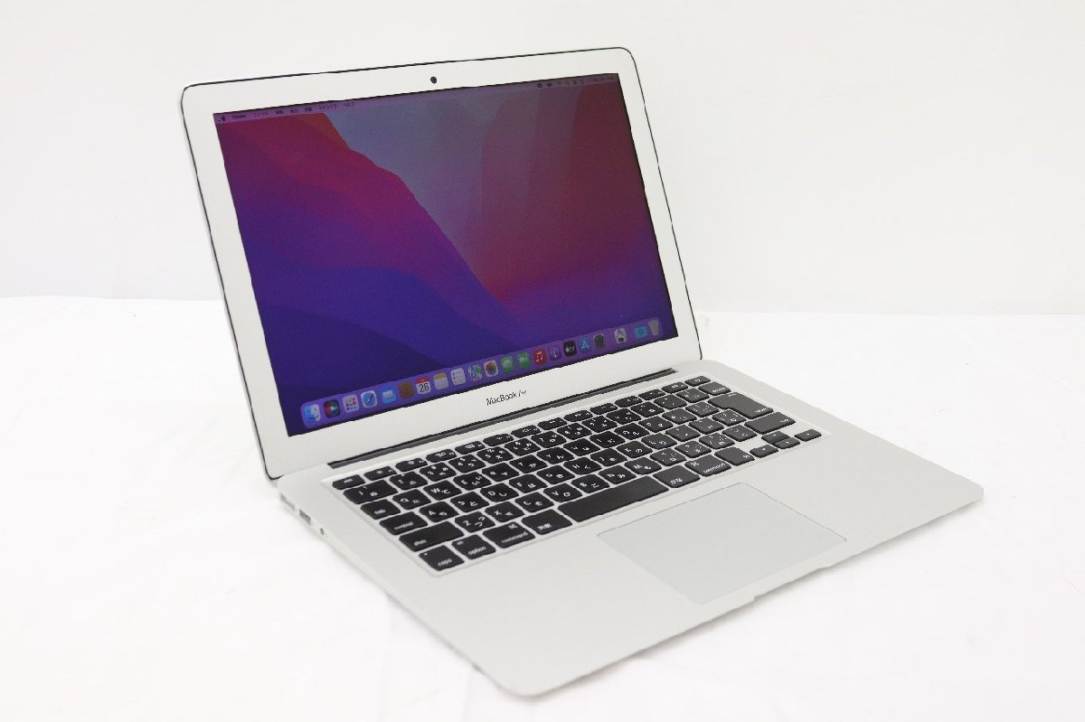 N0501◎1円【2017年！i5！】Apple/MacBook Air A1466(13-inch，2017)/CPU：core i5-1.8GHz/メモリ：8GB/SSD：500GB