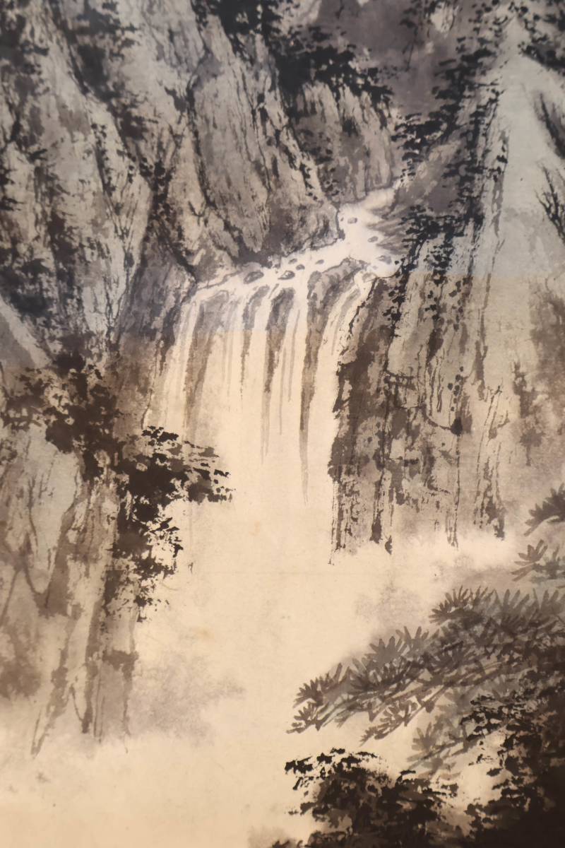 掛軸 中国画 掛け軸 中国美術 唐物 名画 紙本鏡心 紙本鏡片 肉筆保証