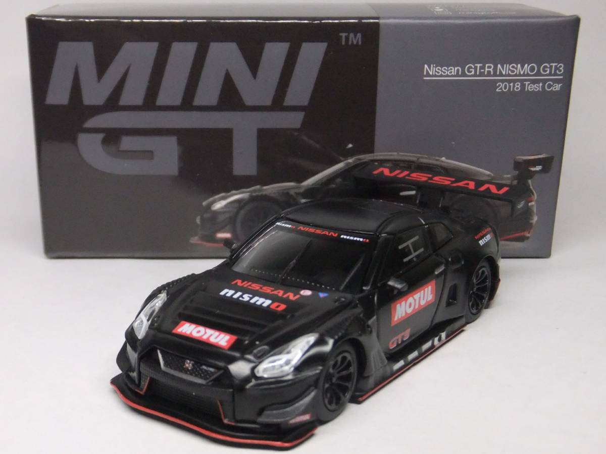 MINI GT ニッサン GT-R Nismo GT3 2018 テストカー MGT00336-L Nissan