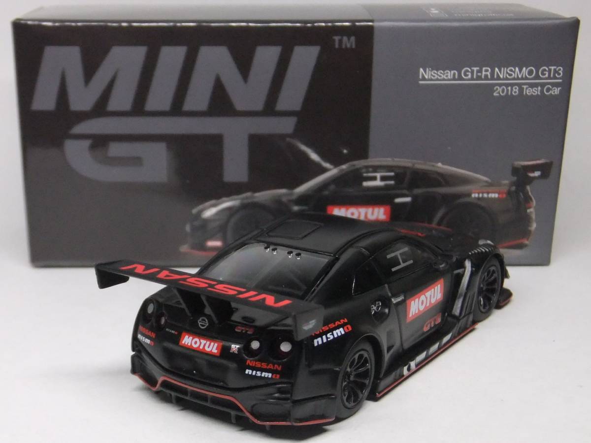 MINI GT ニッサン GT-R Nismo GT3 2018 テストカー MGT00336-L Nissan