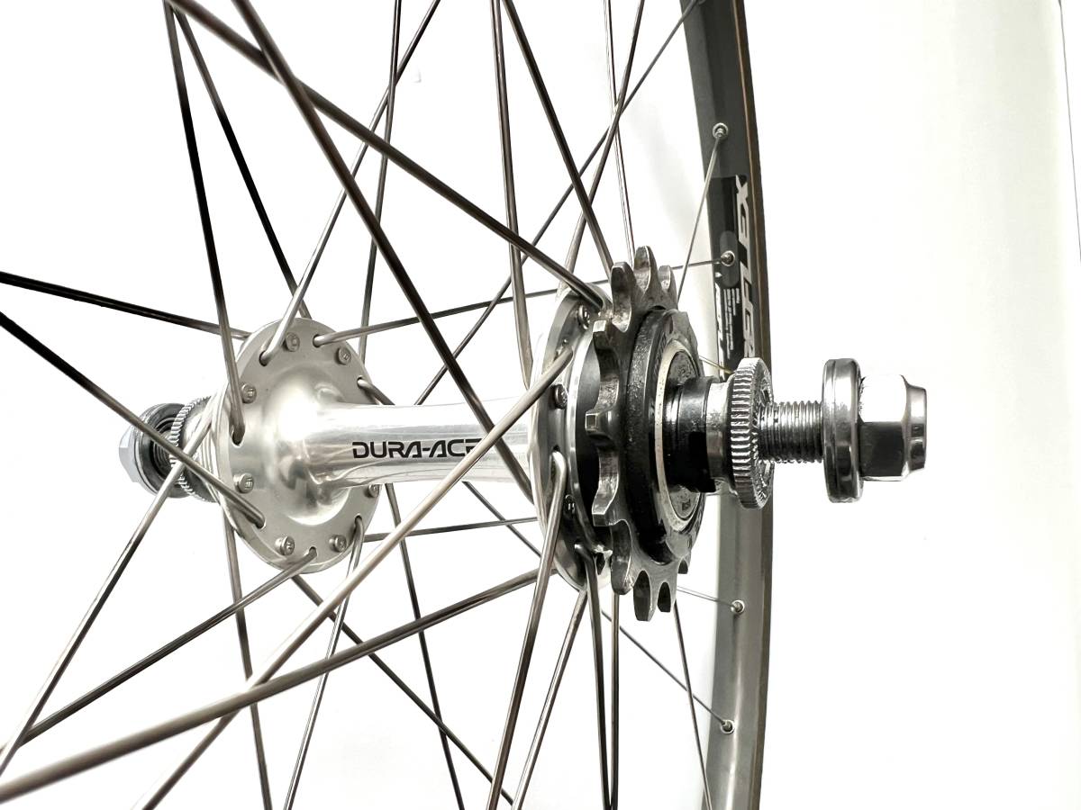 MAVIC マヴィク DURA-ACE デュラエース チューブラーホイール 美品】ピスト ホイール前後セット MAVIC DURA ACE マビック