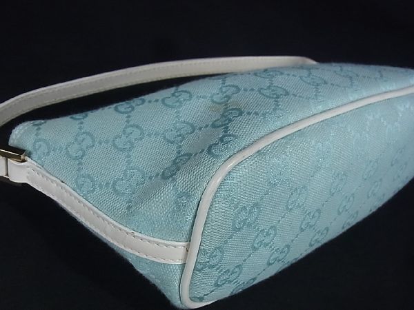 1円 GUCCI グッチ 002058 039 1103 GG柄 GGキャンバス×レザー