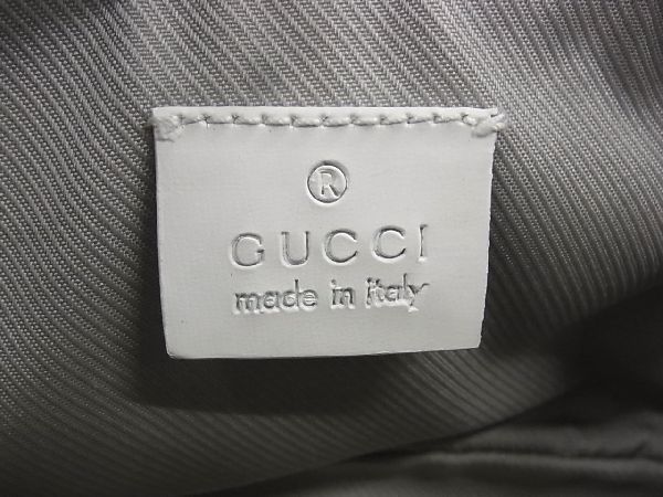 1円 GUCCI グッチ 002058 039 1103 GG柄 GGキャンバス×レザー
