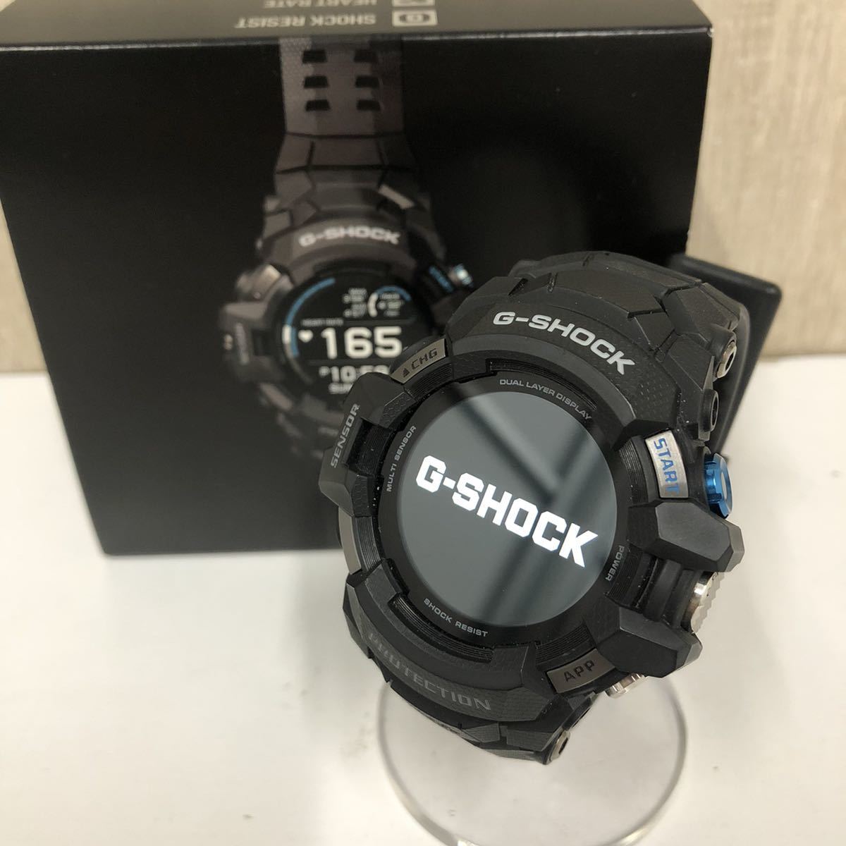 箱付き★【CASIO】カシオ★スマートウォッチ 腕時計 G-SHOCK G-SQUAD PRO GSW-H1000-1JR 通電済み 05