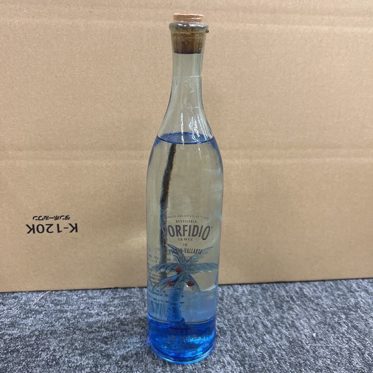 56. ☆未開栓☆ PORFIDIO ポルフィディオ ラム プラタ 750ml 45 