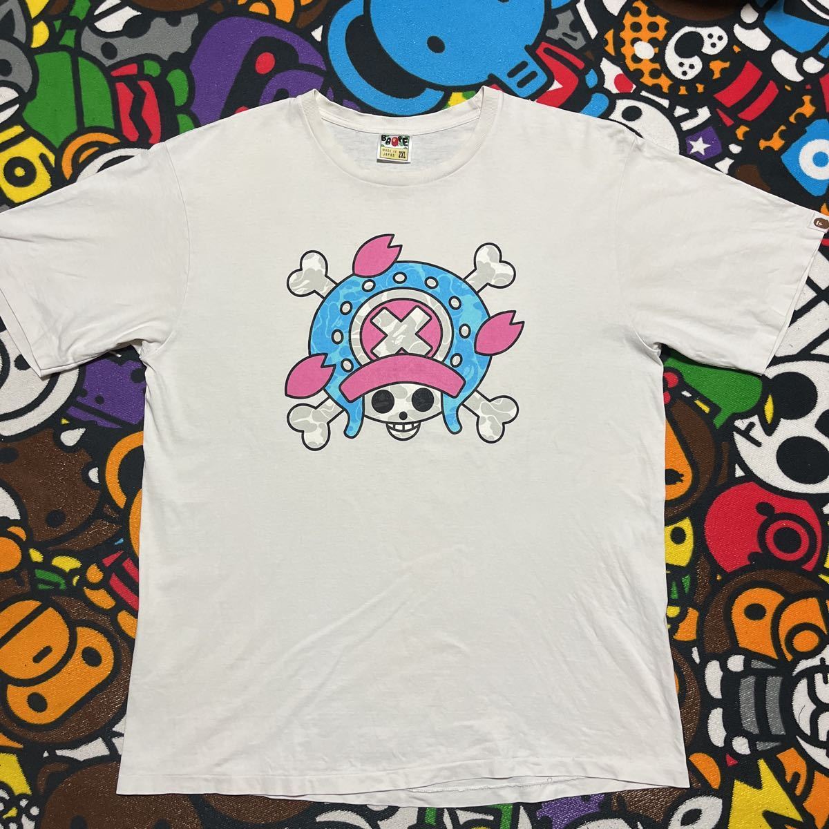 激レア A BATHING APE BAPE KAWS ONE PIECE ワンピース チョッパー tee 