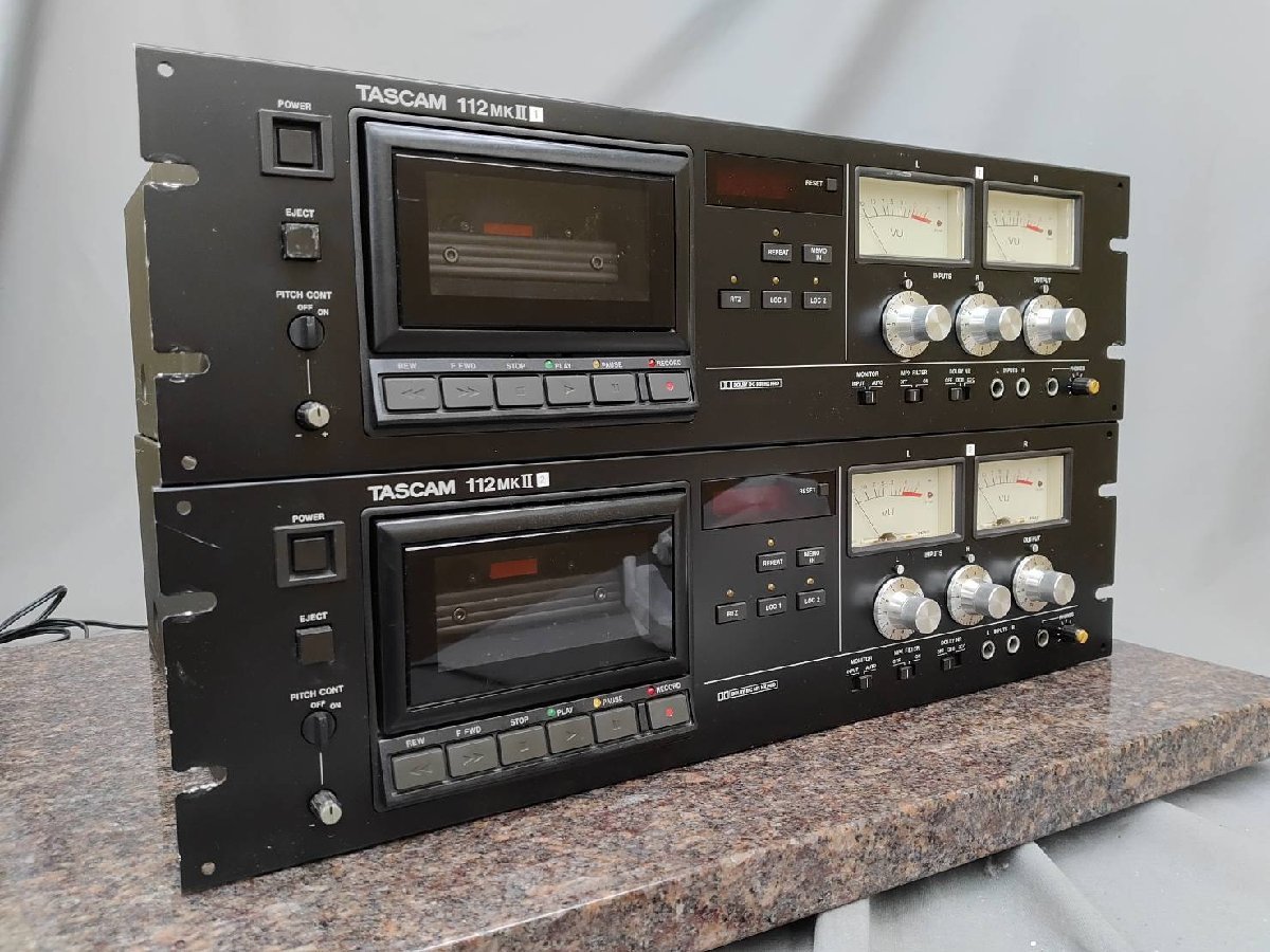 TASCAM 112MKⅡ タスカムカセットデッキ TASCAM カセットデッキ 112R