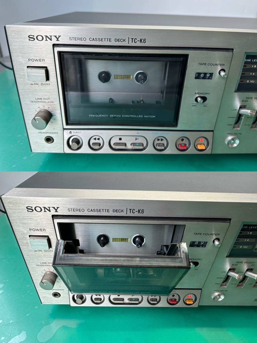 SONY ソニーTC-K333ESL3ヘッドカセットデッキ ジャンク通電確認のみ