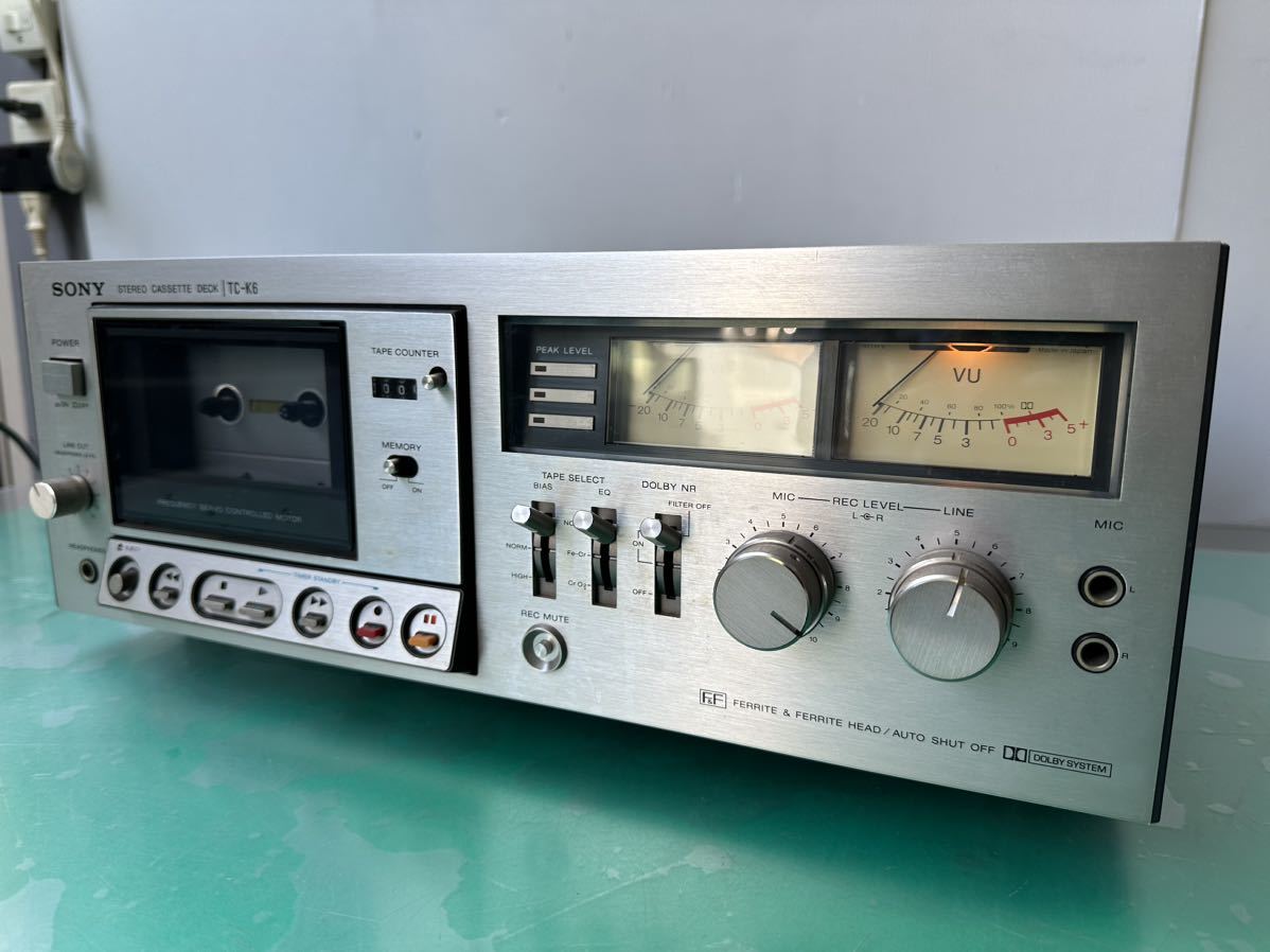 SONY ソニーTC-K333ESL3ヘッドカセットデッキ ジャンク通電確認のみ