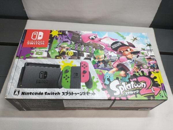 ジャンク 付属品欠品 通電確認済 Nintendo Switch スプラトゥーン2セット