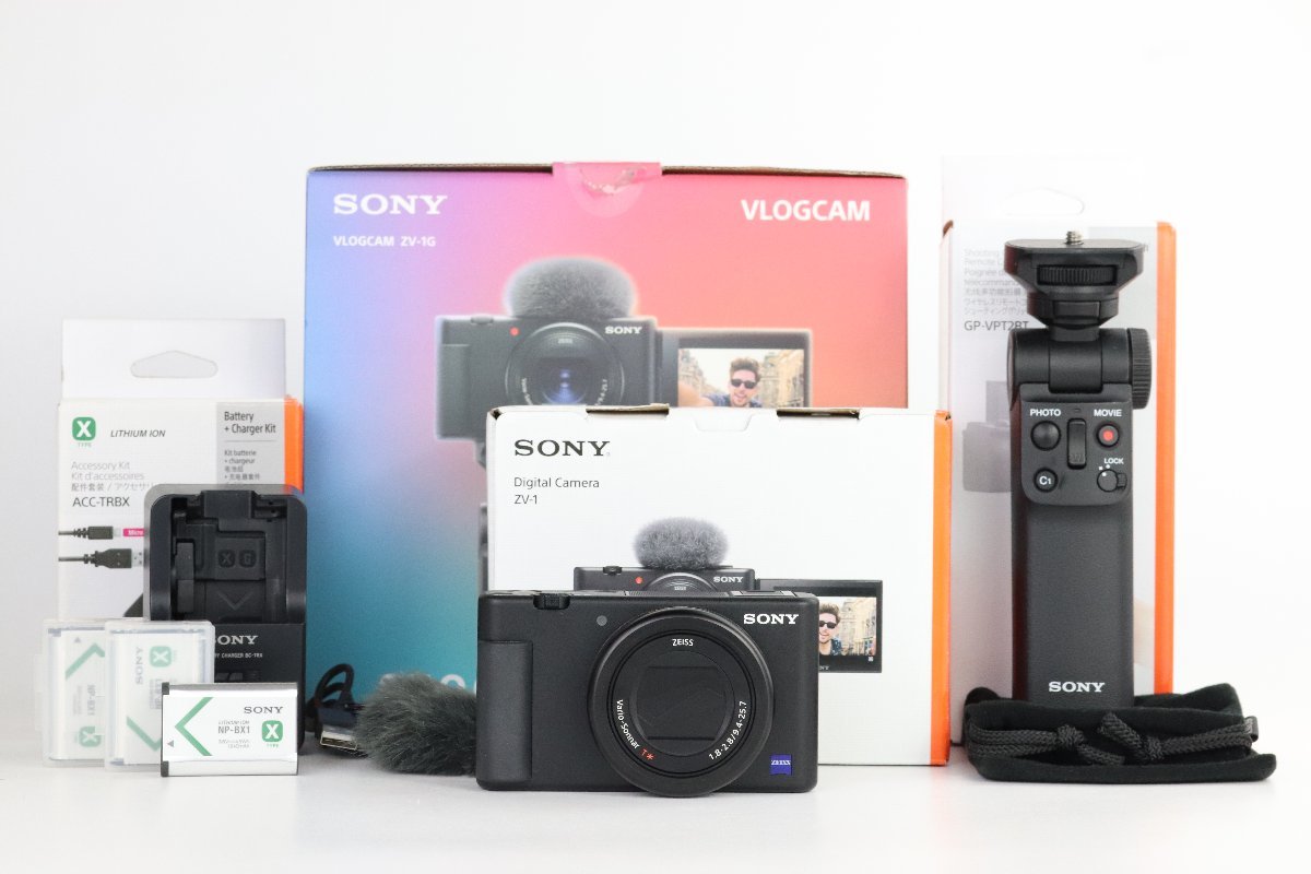 Sony ソニー Vlogcam ZV-1G シューティンググリップキット デジタルカメラ ★F
