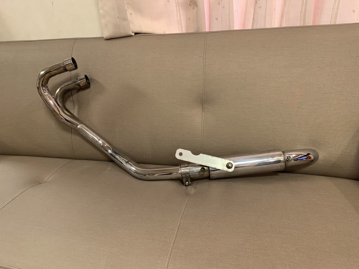 バイク gb250 エキパイ マフラー ブルックランズ製 激レア