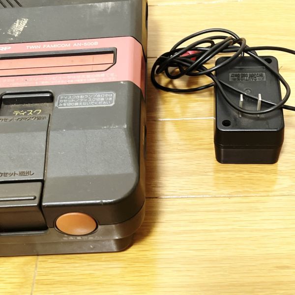 1円スタート】ツインファミコン本体 AN-500B 動作未確認【ジャンク品