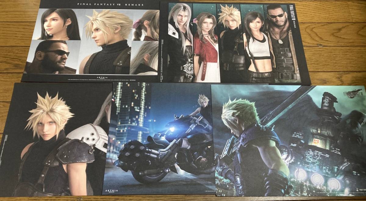 FF7 リメイク カフェ ARTNIA アルトニア ランチョンマット 全4種 +