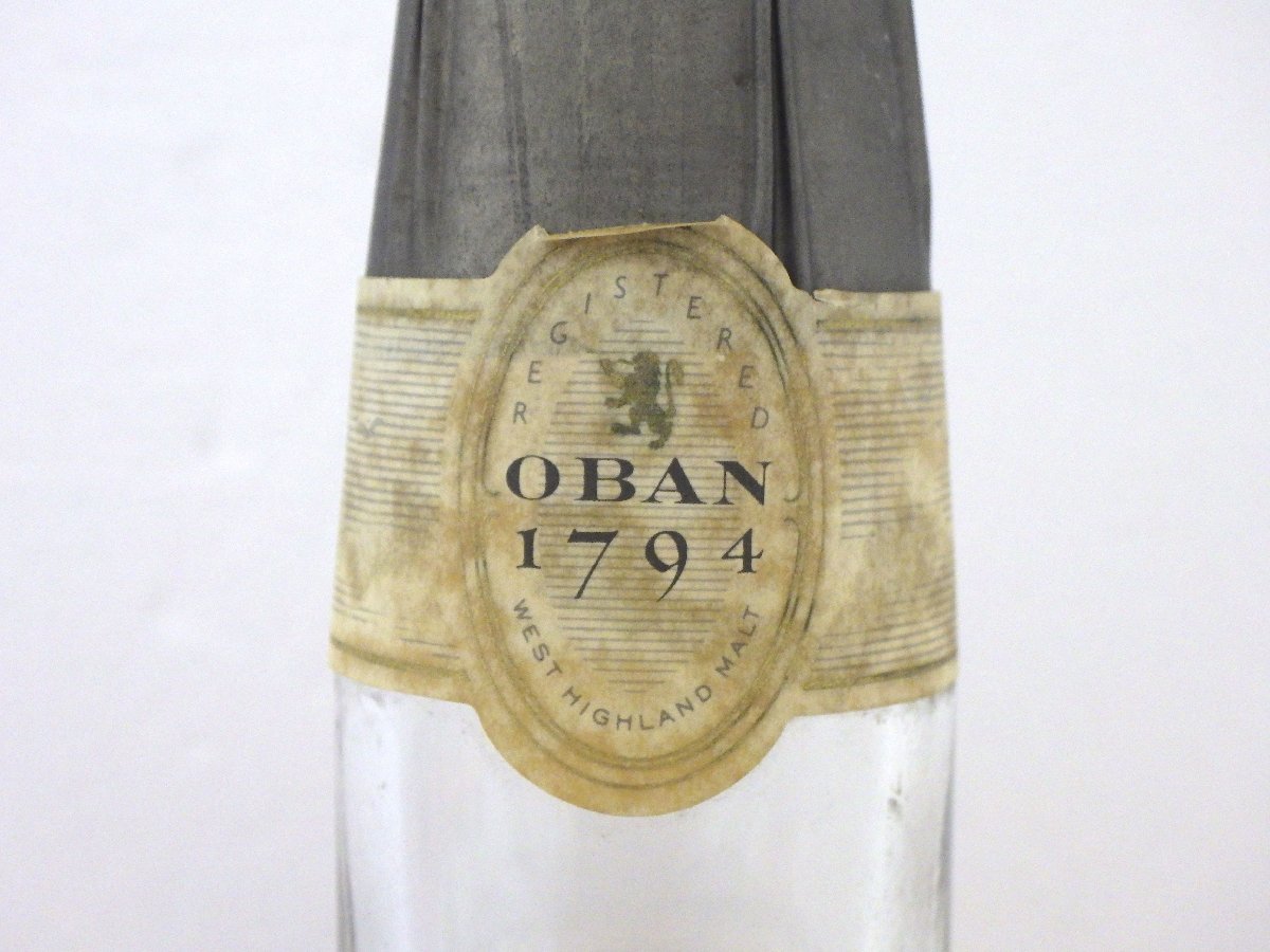 古酒 未開栓 OBAN オーバン 14年 SINGLE MALT シングルモルト SCOTCH