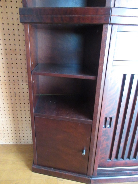 和光 神居民芸 樺材 ガラスキャビネット 食器棚 カップボード ZR24008 和光 神居民芸 樺材 ガラスキャビネット 食器棚 カップボード ZR24008