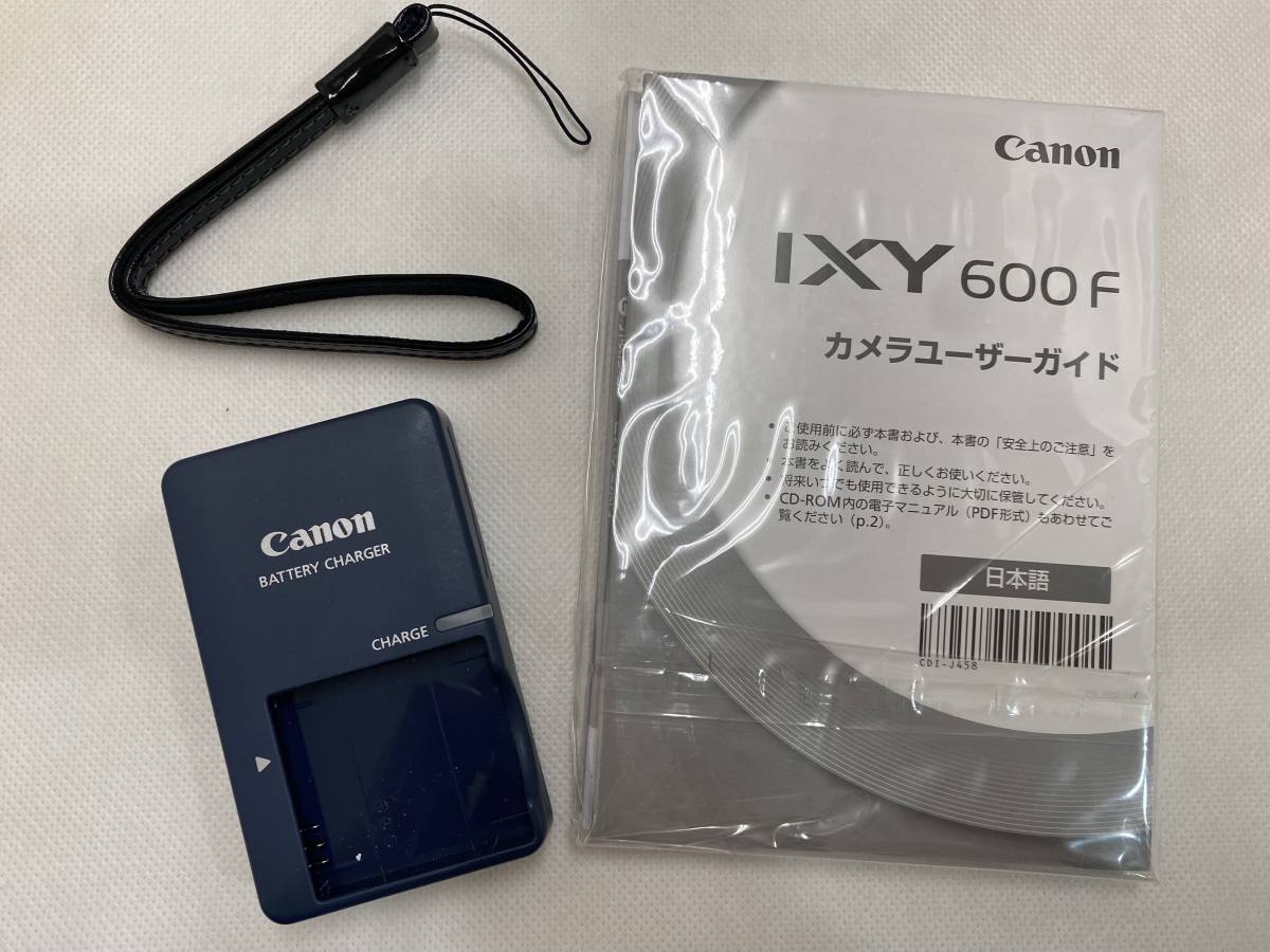 ☆Canon キャノン IXY600F コンパクト デジタルカメラ☆ブラック 撮影 
