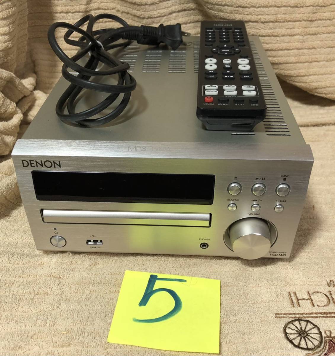 DENON デノン CD RECEIVER RCD-M40 RCD-M40 DENON CDレシーバー デノン