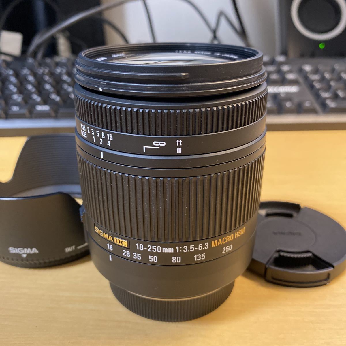 OS DC 18-250mm HSM Sigma Macro for F3.5-6.3 Lens f3.5-6.3 Nikon