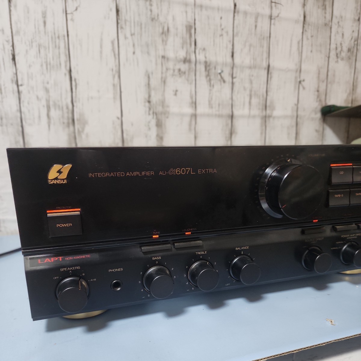 SANSUI プリメインアンプ 美品 AU-α607L EXTRA 通電確認済み 【公式通販】