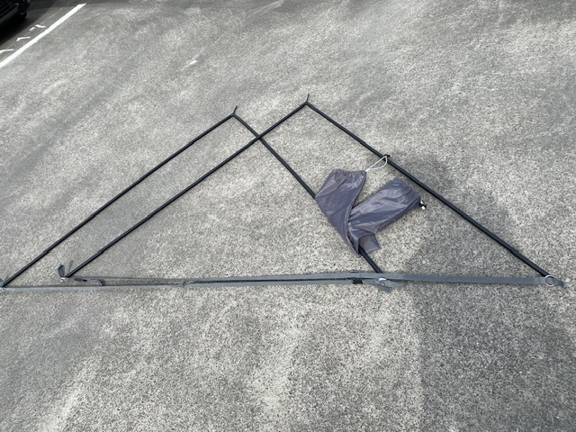 【１円スタート】BANDOK. ソロベース用二股ポール 2個セット【中古】