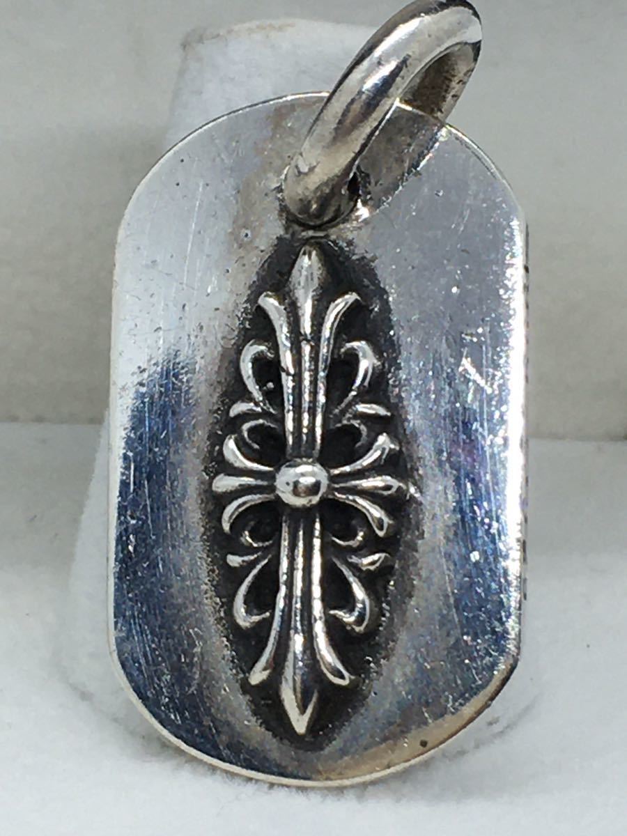 クロムハーツ フローラルクロススモールドッグタグ Chrome Hearts