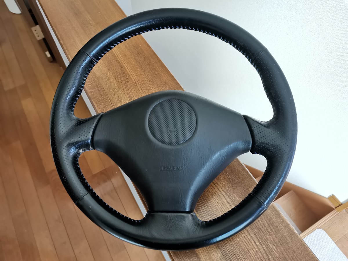 NARDI 希少！STI純正 レザー ステアリング ハンドル 本体