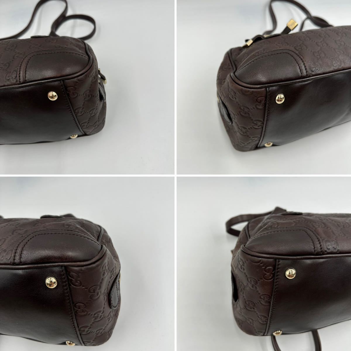 プロフ要確認さん専用ページ 1円 【美品】 GUCCI グッチ ミニボストン ハンドバッグ トートバッグ
