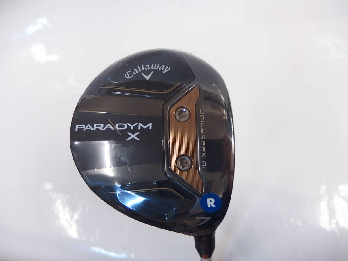 【未使用】 キャロウェイ PARADYM X フェアウェイウッド FW7 (21度) ベンタス VENTUS TR 5 for Callaway Rシャフト / パラダイム エックス