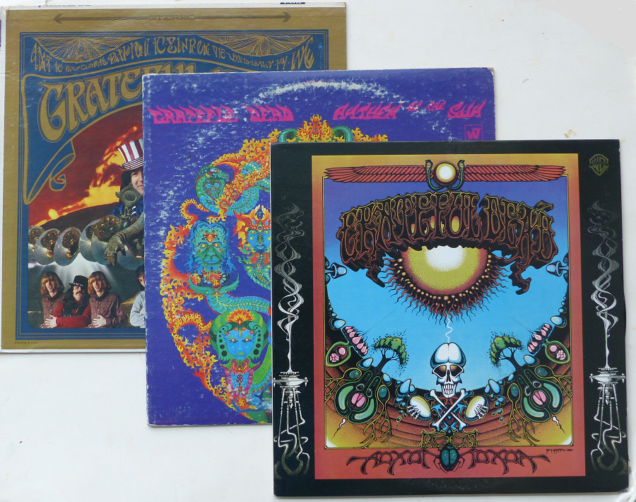 レア！『GRATEFUL DEAD / GRATEFUL DEAD - ANTHEM OF THE SUN - AOXOMOXOA』計３枚