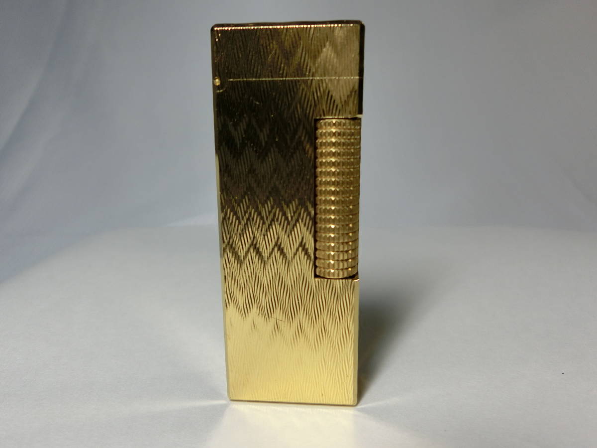 ダンヒル dunhill ガスライター K2 USRE24163 ゴールドカラー