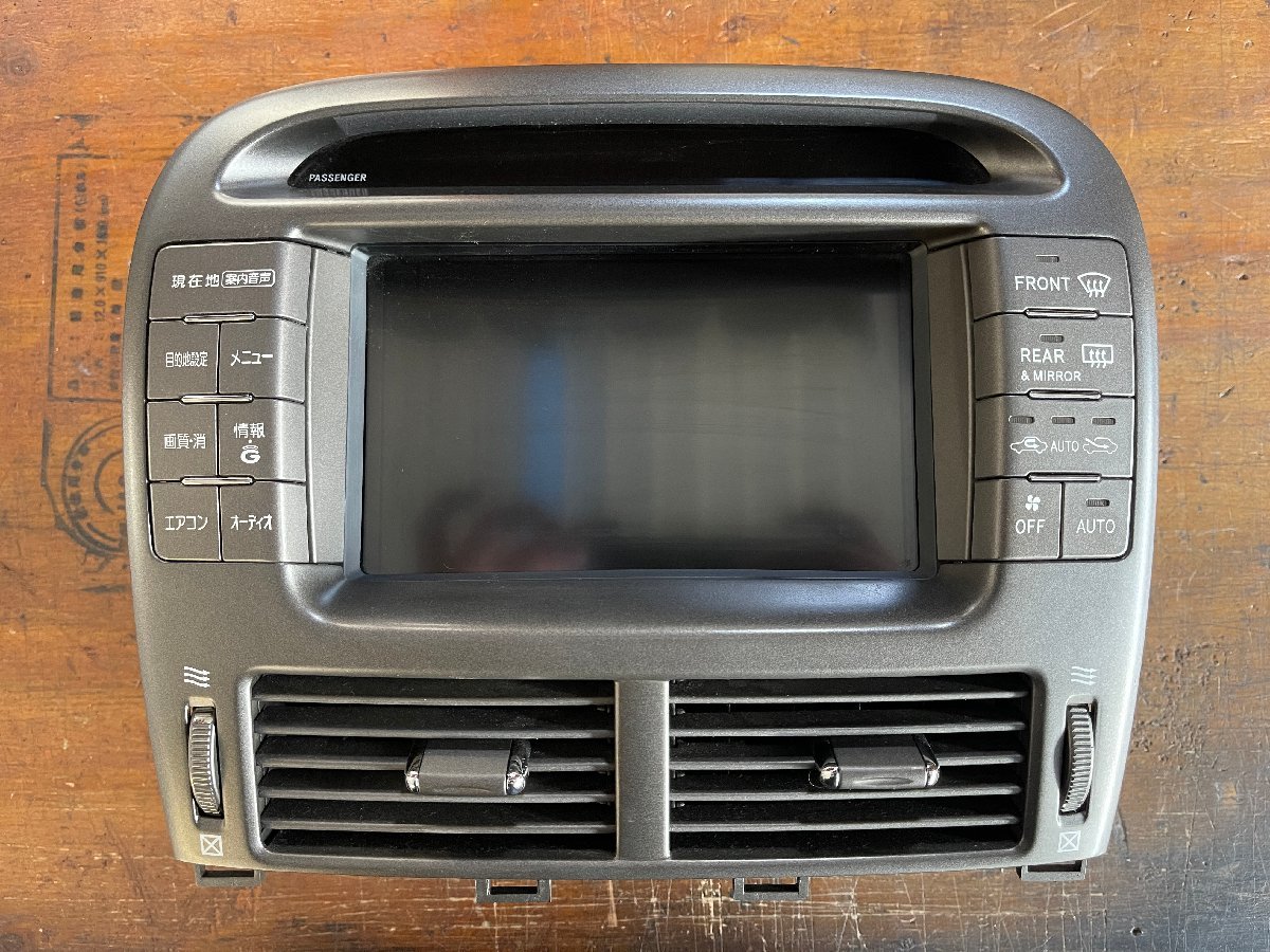 セルシオ UCF30 31 後期 純正 マルチモニター 86110-50150 30セルシオ◇後期◇純正ナビモニタ－◇86110-50150◇即決！ セルシオ