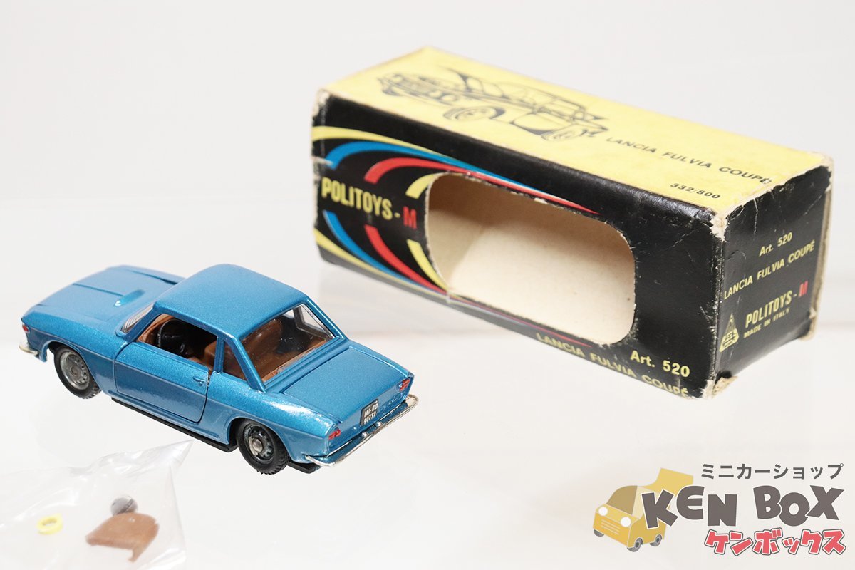 Politoys – Lancia - LANCIA FLAVIA Flavia SPORT by M. sport rouge.n