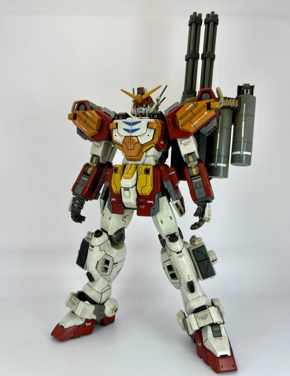 HG 1/144 GUNDAM HEAVYARMS CUSTOM 塗装済改修完成品 XXXG-01H2 