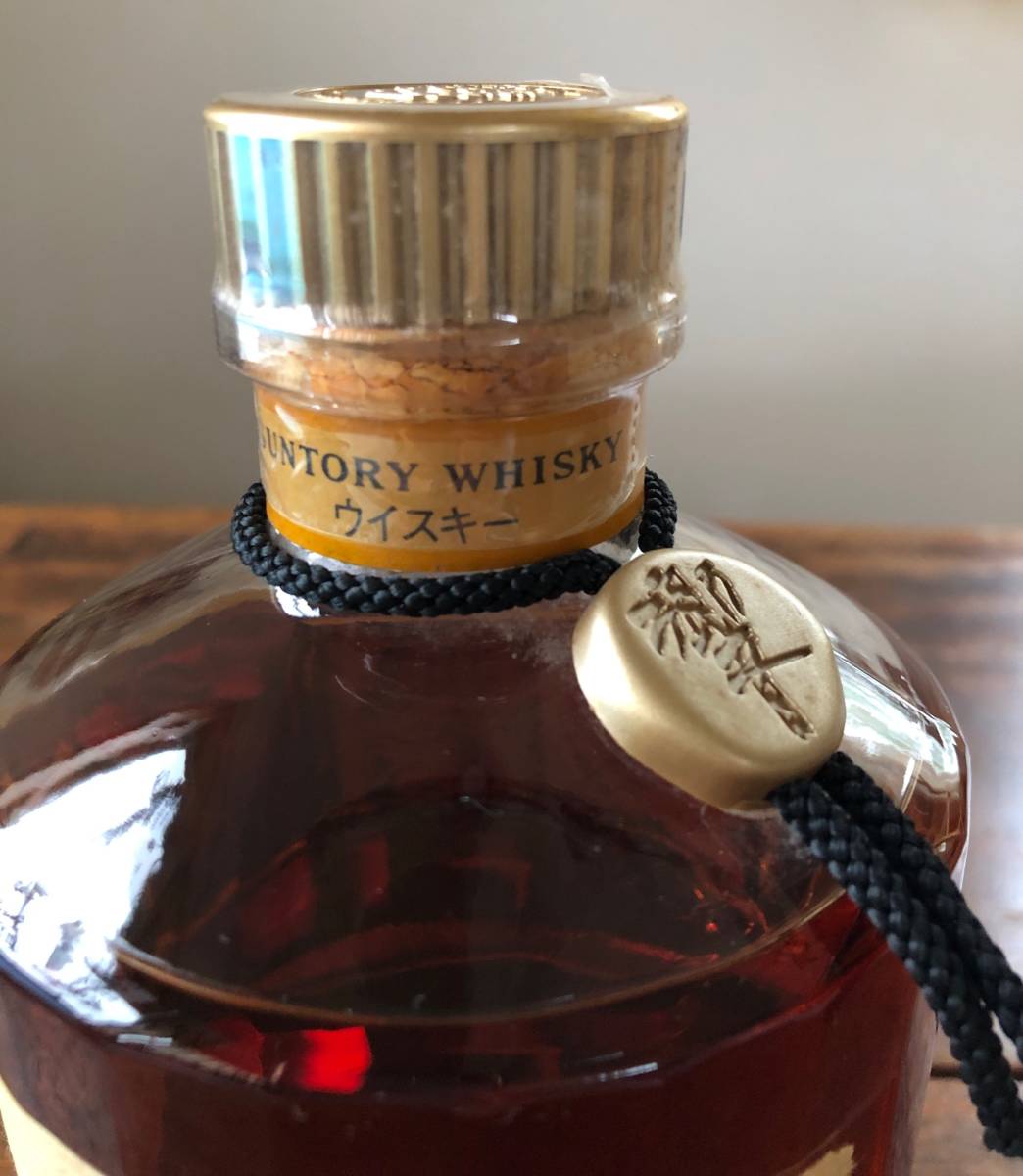 SUNTORY ／サントリー響　旧ボトル 裏ゴールドラベル 未開栓古酒 古酒 未開栓 サントリーウイスキー 響 750ml 43% 裏ゴールドラベル