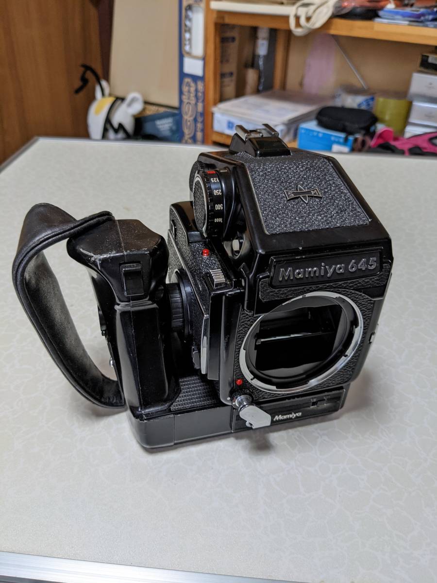 マミヤ 【ジャンク】 Mamiya マミヤ M645 + Winder Grip ワインダー