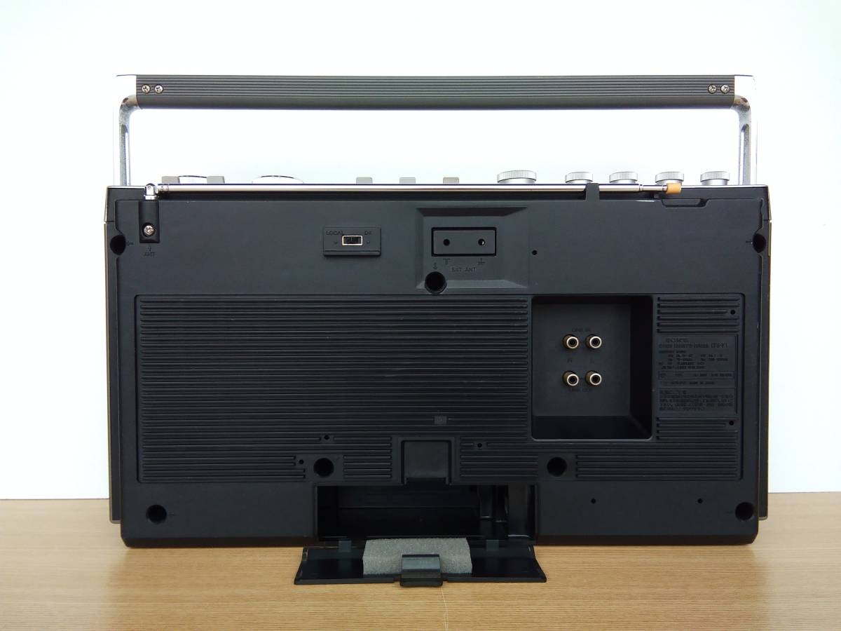 SONYラジカセretroステレオ，ジルバップV1＊中古動作品＊，レトロ