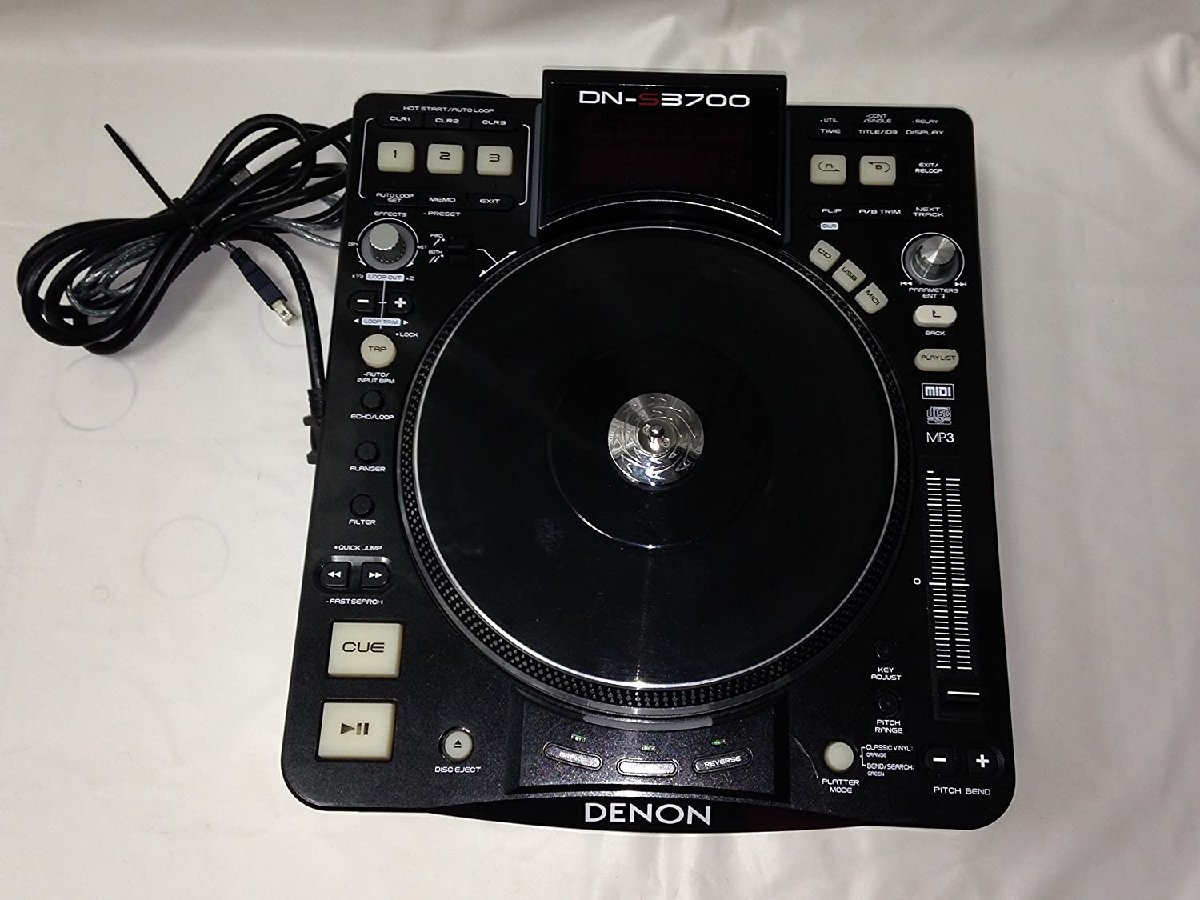 (中古品)DENON DN-S3700 DJ CDプレーヤー ブラック