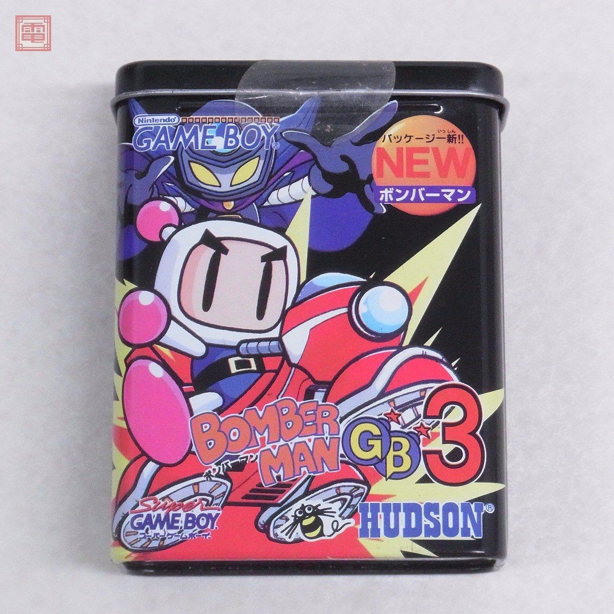 未開封 GB ゲームボーイ ボンバーマンGB3 ゲーム缶 VOL.5 ハドソン