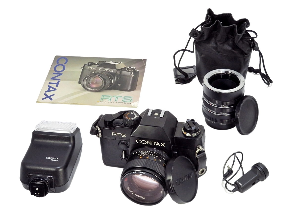CONTAX RTS Carl Zeiss Planar 1.4/50 T* TLA20 13mm 20mm 27mm