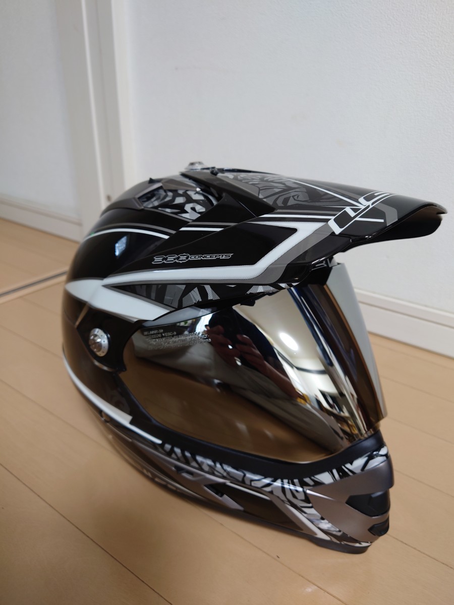 LS2 - F XLサイズ II ジェットヘルメット EXPLORER Helmets CHALLENGER