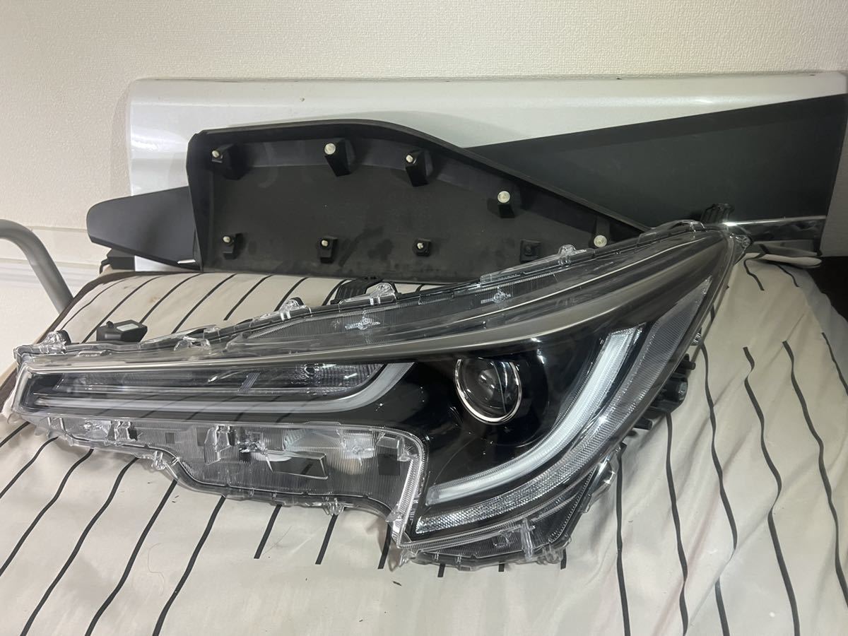 カローラツーリング トヨタ W×B LED 左 210系 カローラ ヘッドライト 
